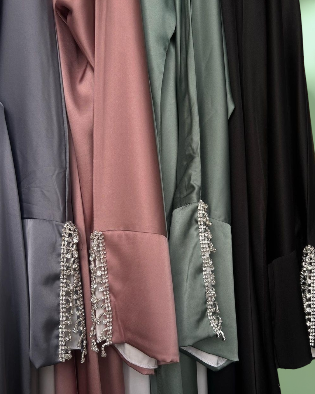 Shop in Style: Explore Satan Furasha's Exclusive New Collection of Abayas with Inside Belt
