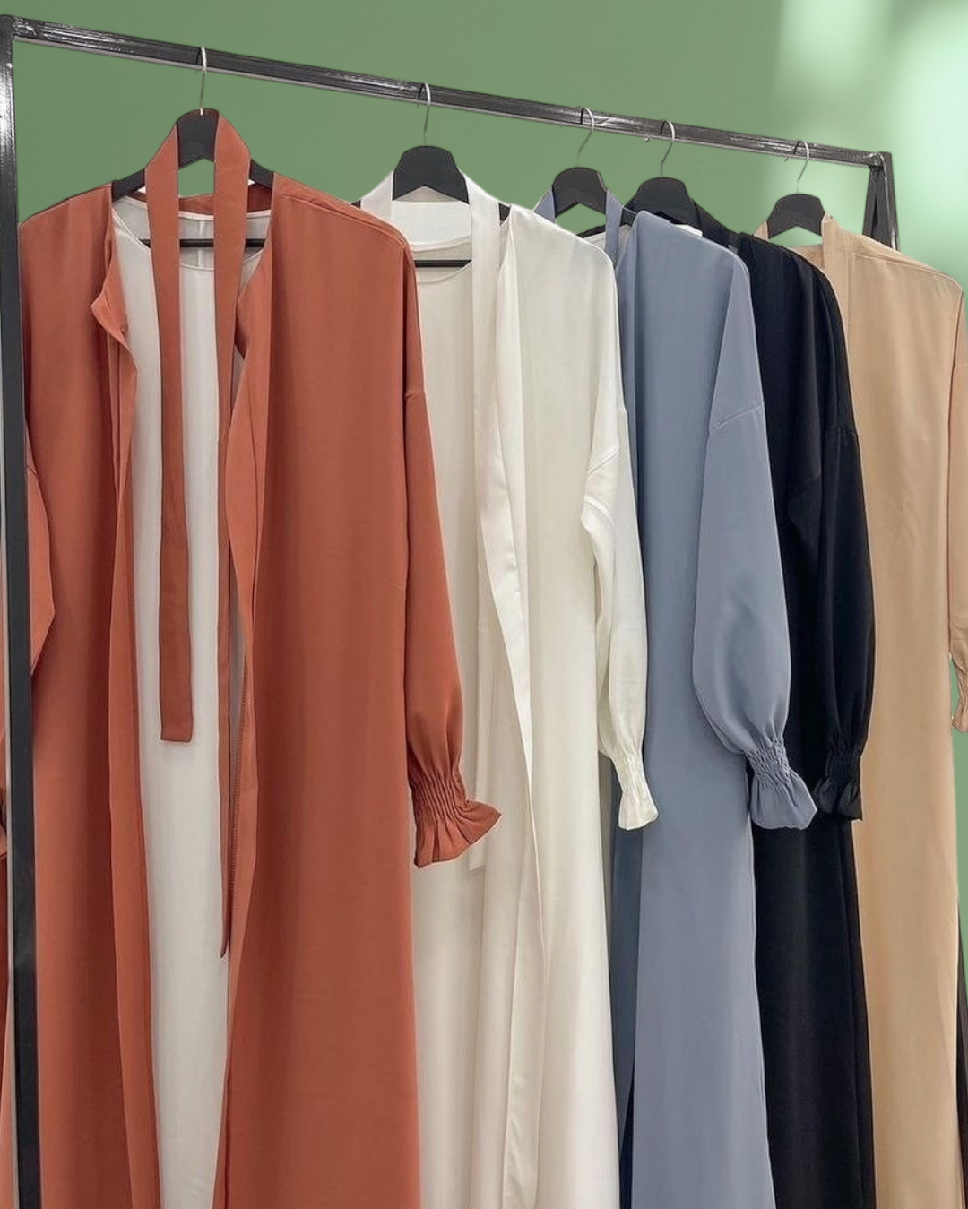Shop in Style: Explore Satan Furasha's Exclusive New Collection of Abayas with Inside Belt