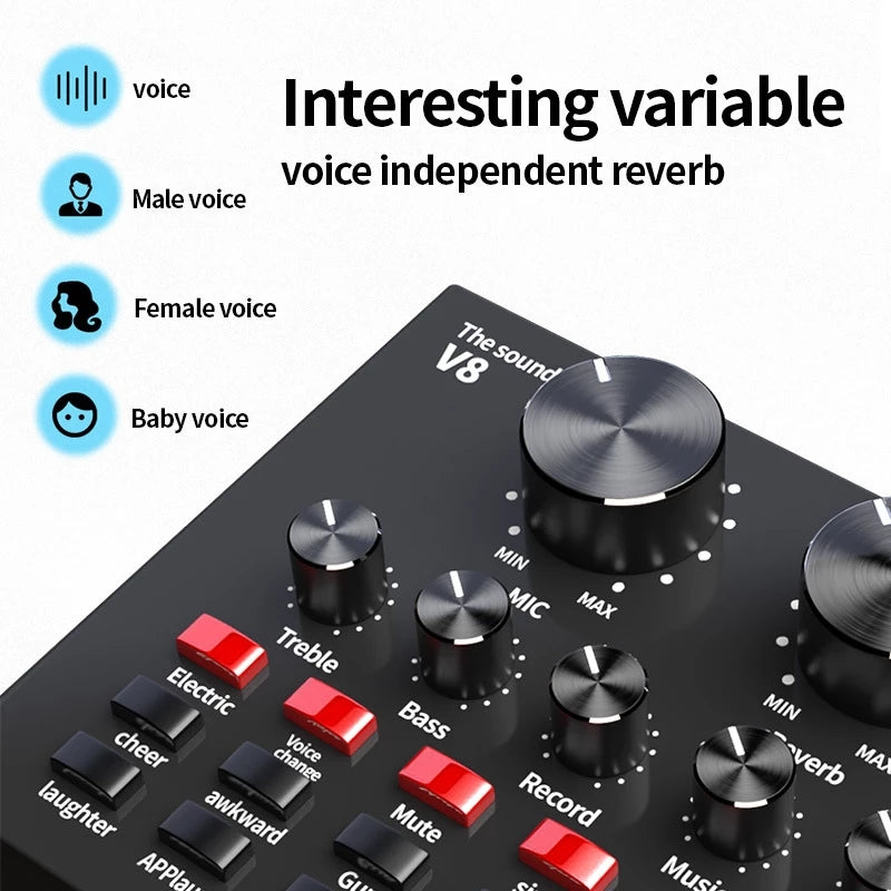 Podcast Microphone V8 Model